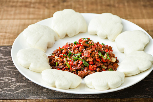 孜然羊肉夾饃