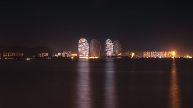 三亞灣夜景