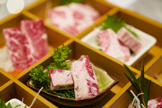 日式燒肉韓國烤肉和牛肉