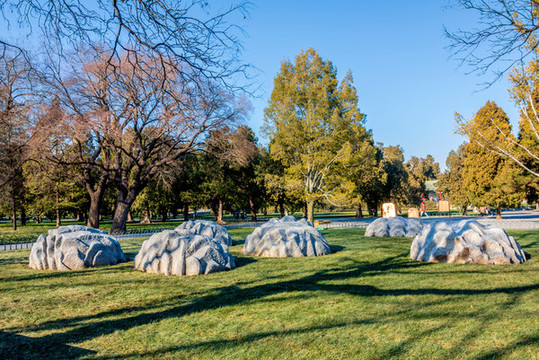 中國(guó)北京天壇公園七星石