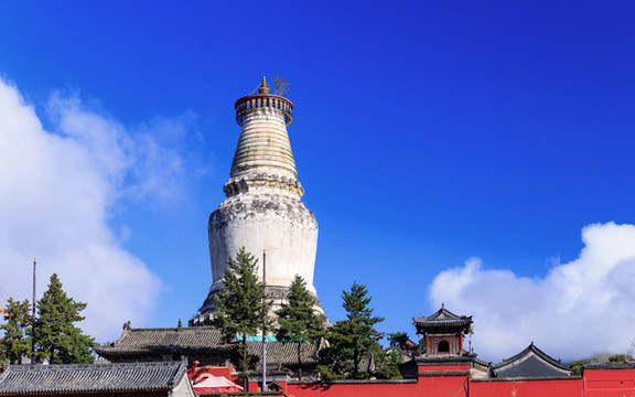 五臺山大白塔