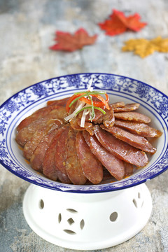 蒸原味香腸