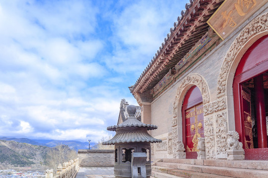 五臺(tái)山佑國(guó)寺雕刻