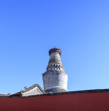 五臺(tái)山大白塔