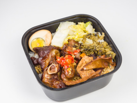外賣便當(dāng)快餐豬腳飯美食