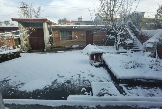 2021年第一場雪