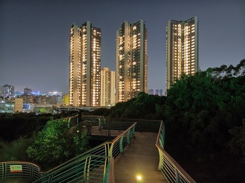 城市燈光