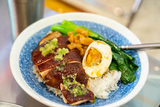 港式燒鴨飯
