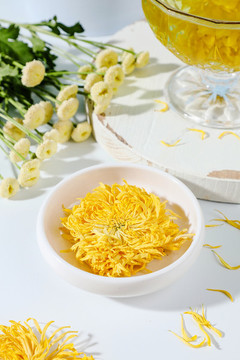 金絲皇菊花茶