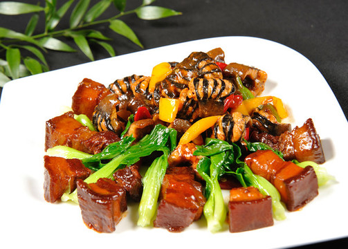紅燒肉燒鱔段