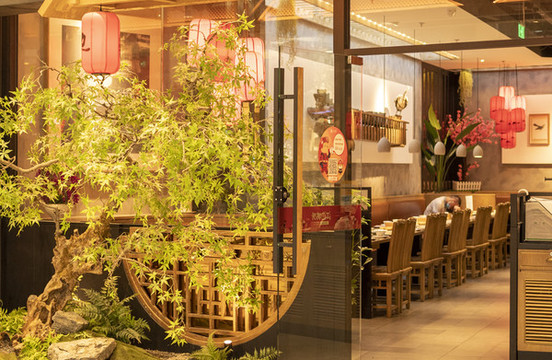 中式餐馆空间设计