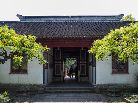 蘇州同里古鎮(zhèn)珍珠塔景園