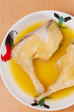 水蒸雞腿
