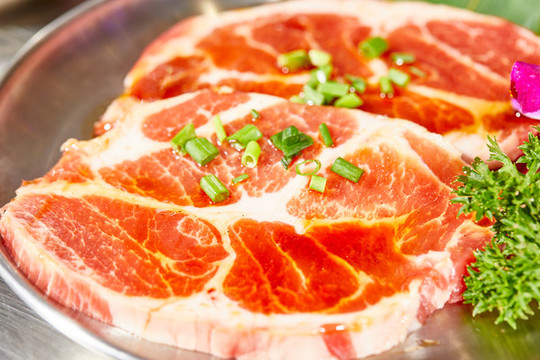 調(diào)味豬排肉