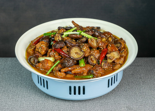香菇鮮炒雞