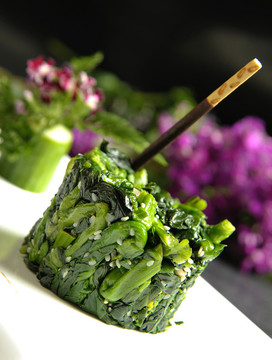 涼拌菠菜
