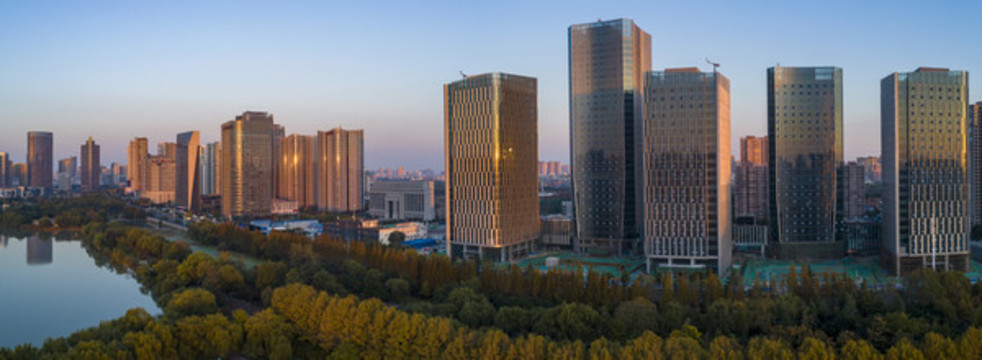 江蘇淮安缽池山公園城市風(fēng)光