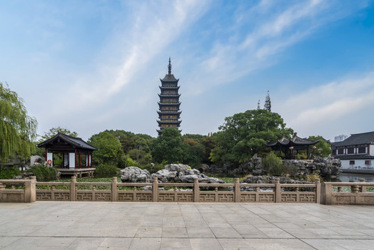 方塔園園林風(fēng)景