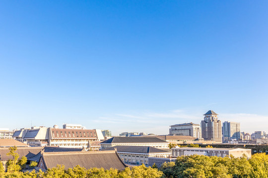 秋天的北京大學(xué)東南區(qū)