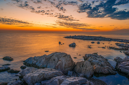 養(yǎng)馬島海上日出