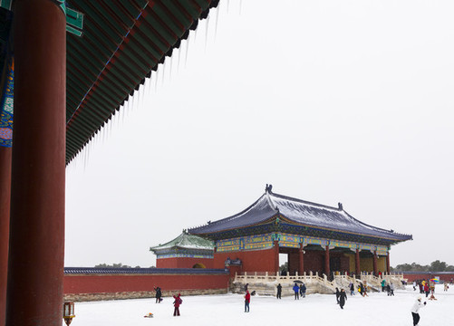 天壇雪