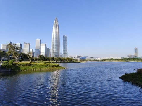 深圳人才公園春筍大廈