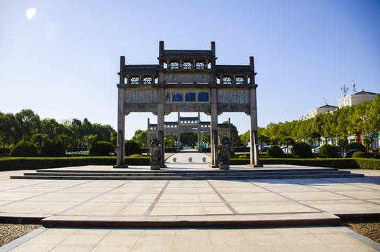敬亭山大門(mén)