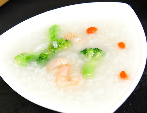 蘭花鮮蝦粥
