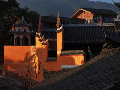 紅墻寺廟