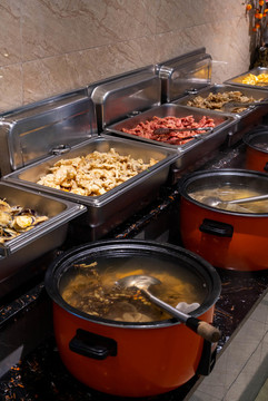 自助餐熱食區(qū)