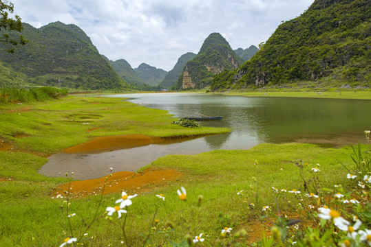 湖泊山水水庫湖泊