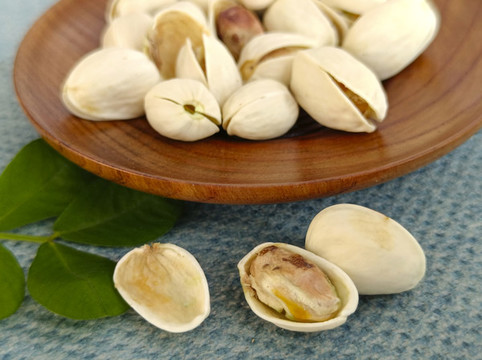 美食特寫開心果
