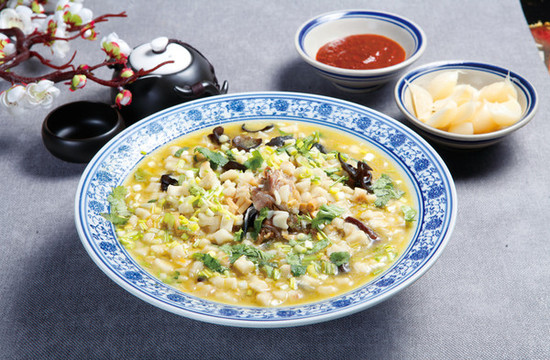 羊肉泡饃
