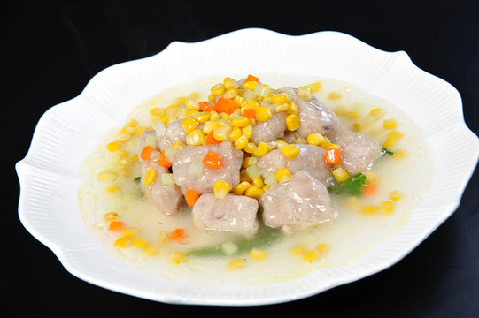 玉米水滑肉