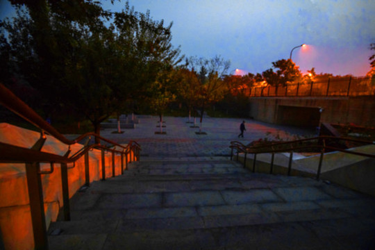 雕塑公園秋色
