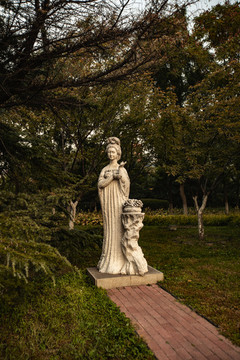 雕塑公園秋色