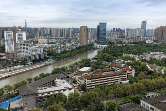 成都市區(qū)俯瞰