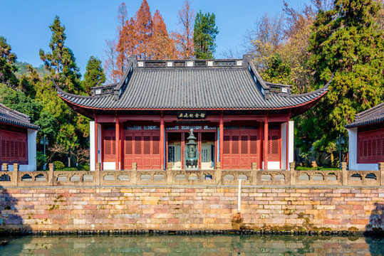 中國浙江杭州岳王廟岳飛紀念館
