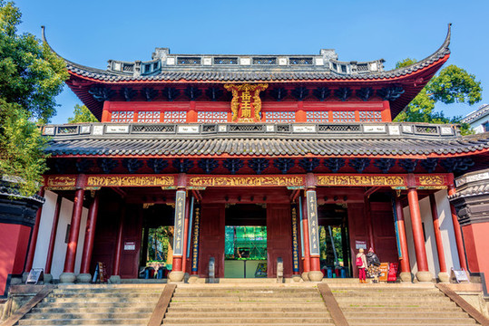 中國浙江杭州岳王廟
