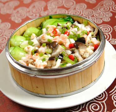 小籠海鮮豆腐