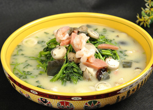 蝦仁上湯西洋菜