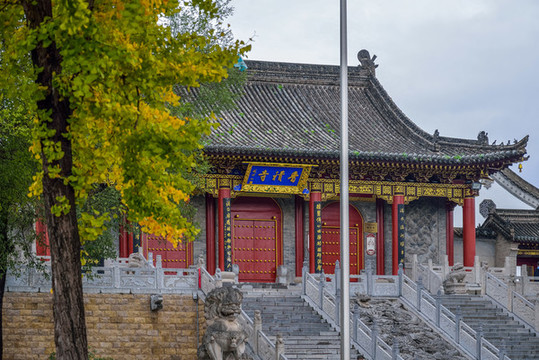 香積寺秋色