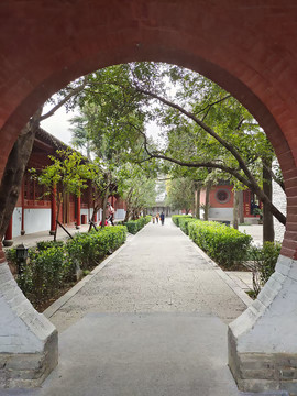 白馬寺內(nèi)景