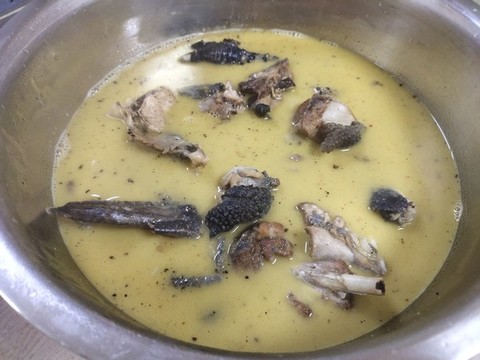 烏雞火鍋特寫