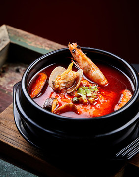 海鮮豆腐湯