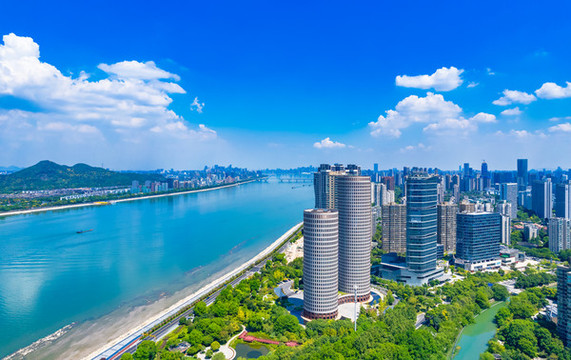 杭州市濱江區(qū)城市風(fēng)光