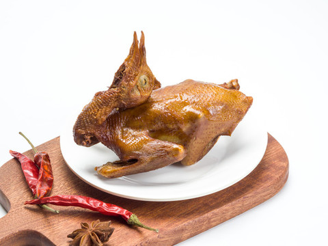 脆皮乳鴿美食菜品