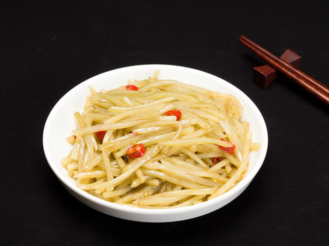 炒土豆絲菜品
