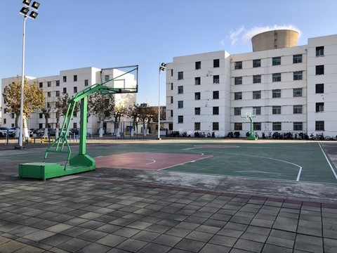 公寓籃球運動場