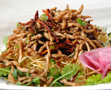 新香辣肉絲